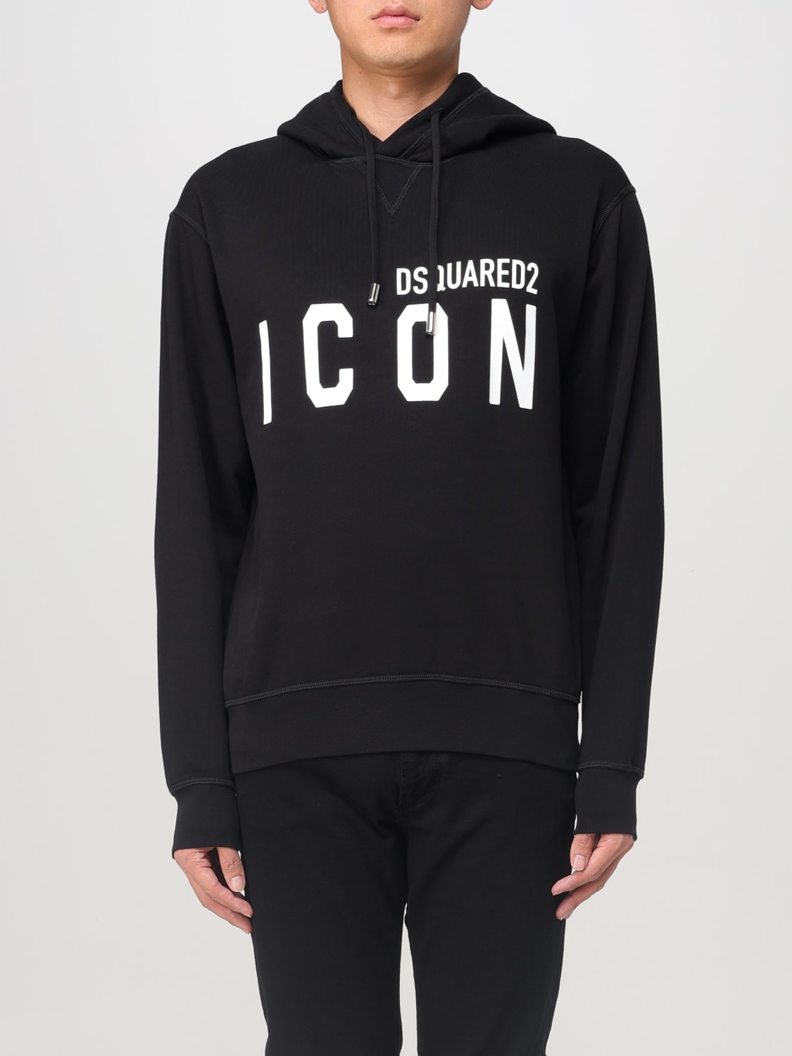 DSQUARED2 SWEATSHIRT: Sweatshirt men Dsquared2, Black - Img 1