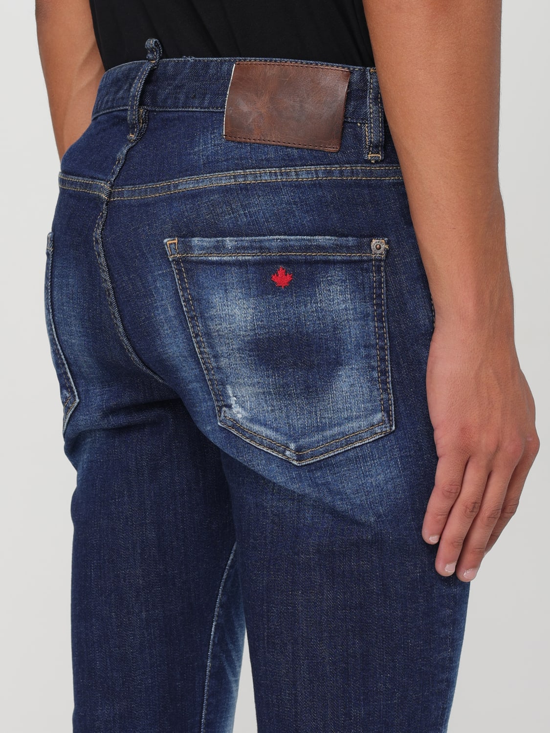 DSQUARED2 JEANS: Jeans homme Dsquared2, Denim - Img 3