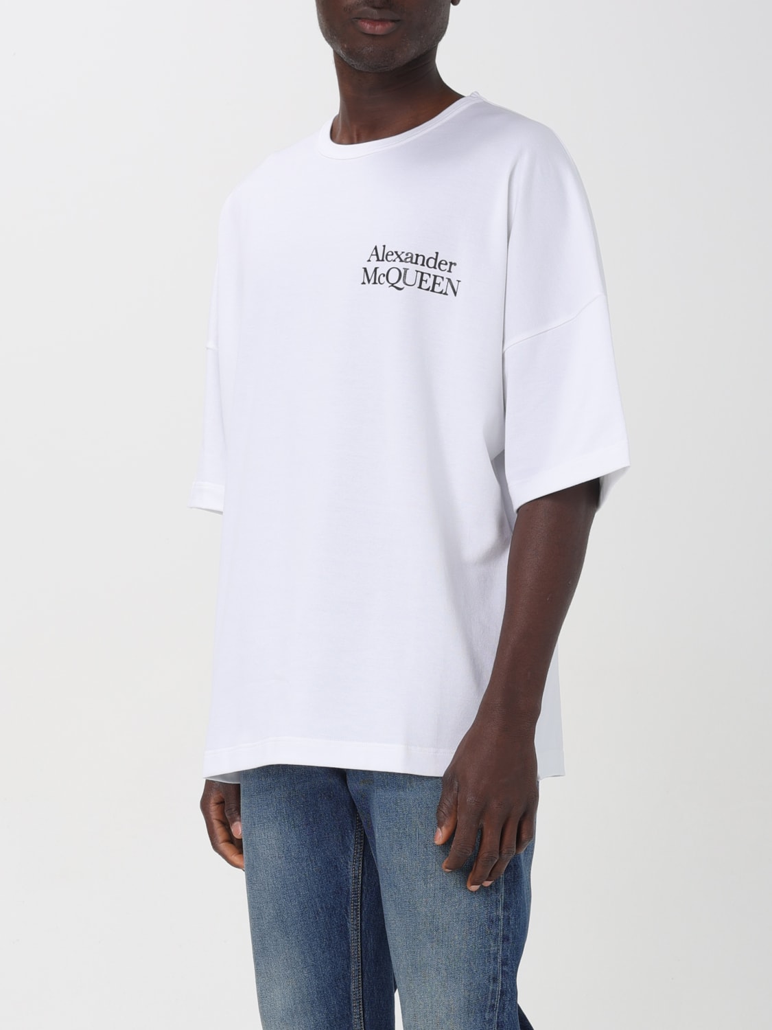 ALEXANDER MCQUEEN T-SHIRT: T-shirt men Alexander McQueen, White - Img 4