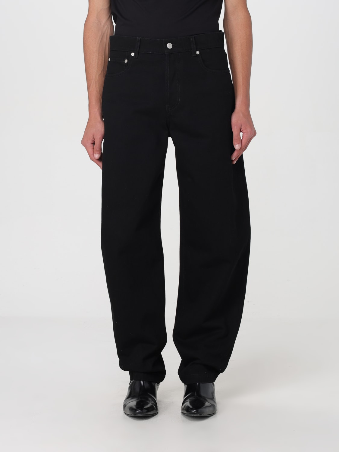 ALEXANDER MCQUEEN JEANS: Jeans men Alexander McQueen, Black - Img 1