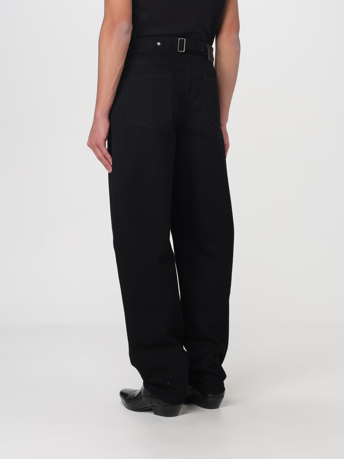 MCQUEEN JEANS: Jeans men McQueen, Black - Img 3