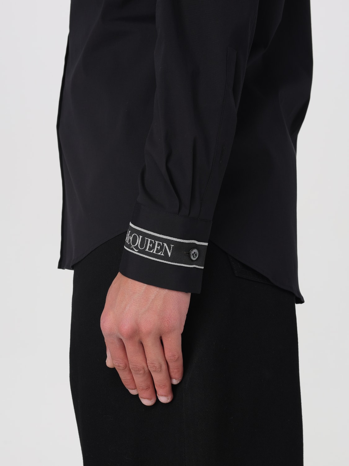 ALEXANDER MCQUEEN SHIRT: Shirt men Alexander McQueen, Black - Img 5