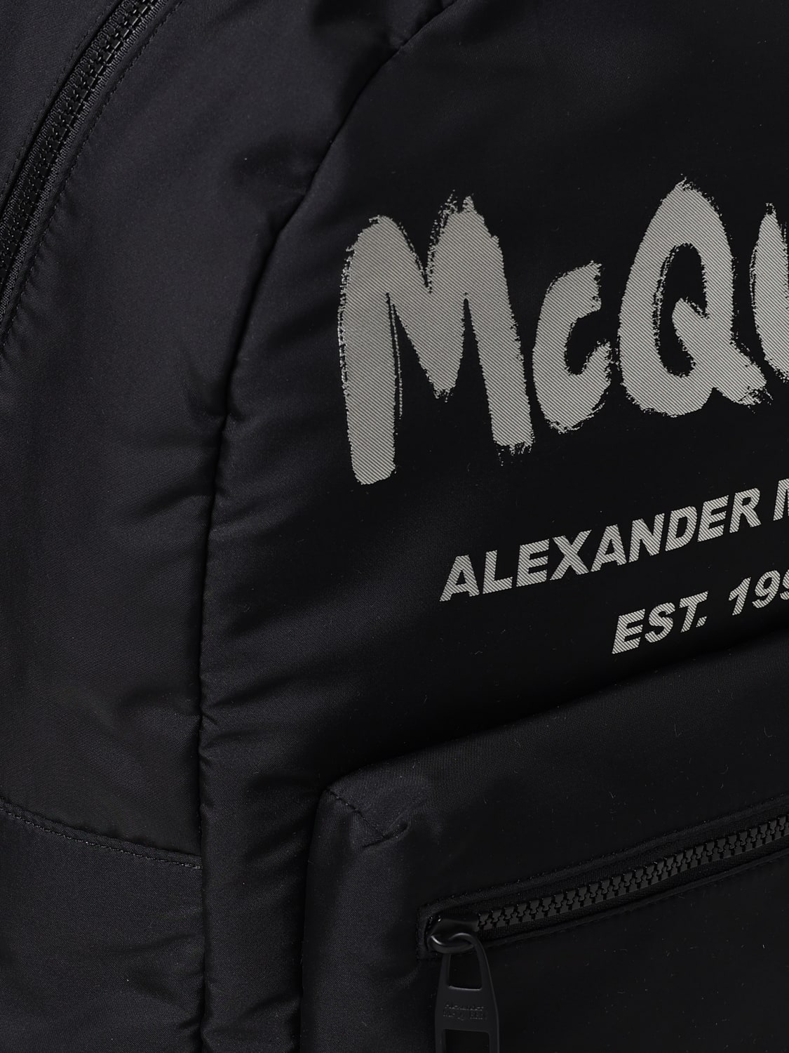 MCQUEEN BACKPACK: Bags men McQueen, Black - Img 4