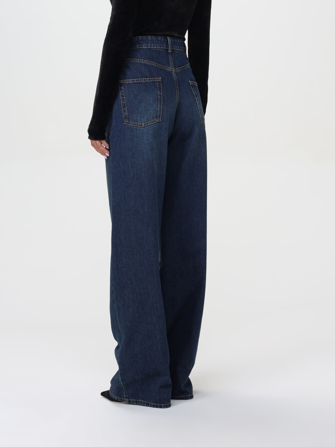 デニム・ジーパン ALEXANDER MCQUEEN Denim jeans Blue 794136QMACS McQueen Outlet: Jeans woman - Denim | McQueen jeans