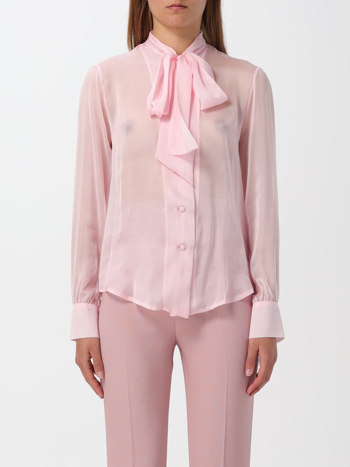 HEBE STUDIO CHEMISE: Chemise femme Hebe Studio, Rose - Img 1