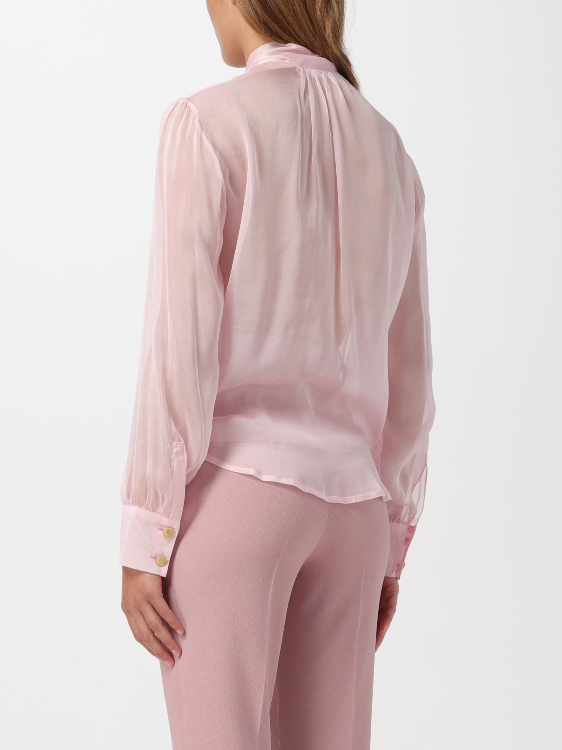 HEBE STUDIO CHEMISE: Chemise femme Hebe Studio, Rose - Img 3