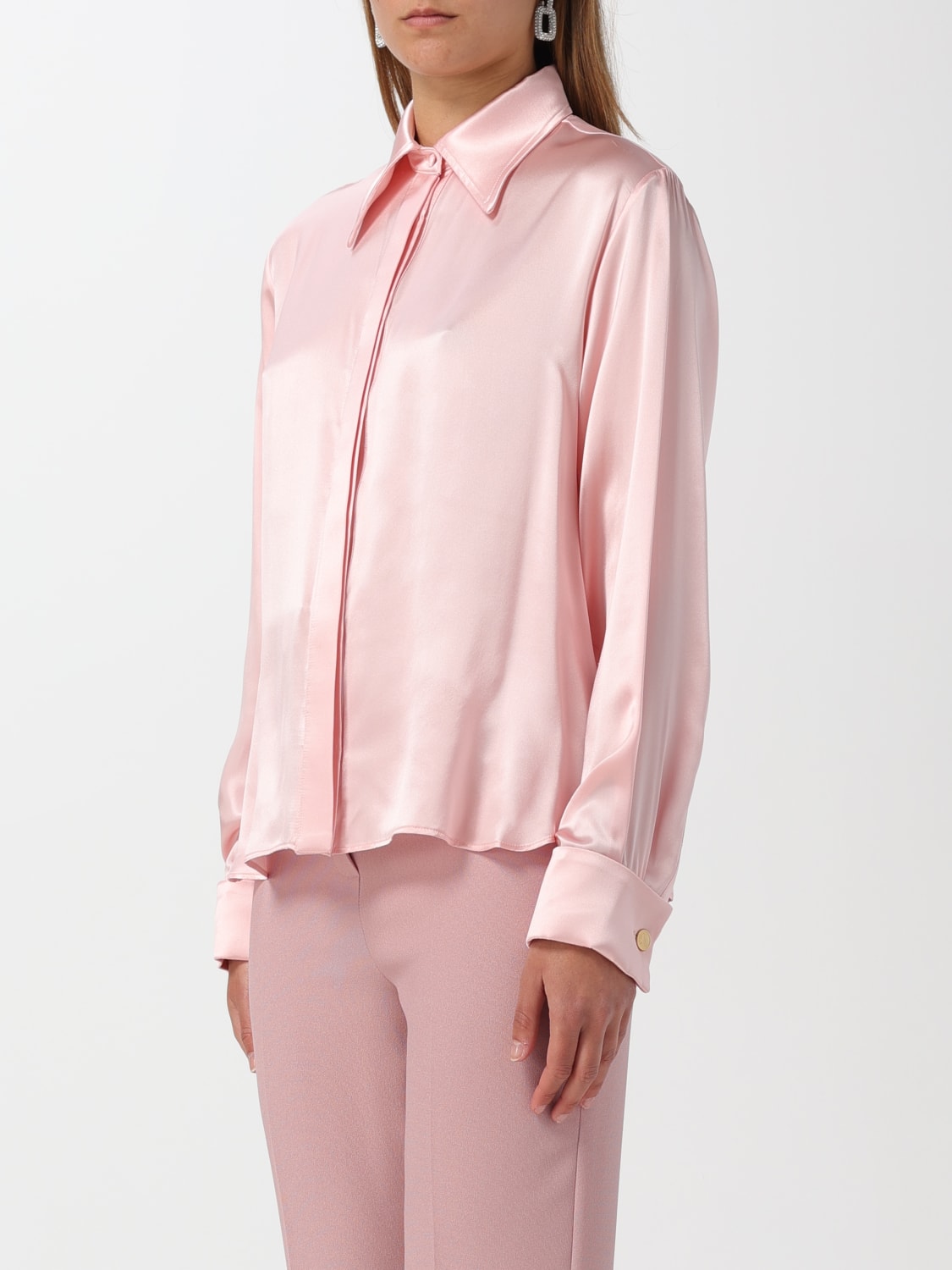 HEBE STUDIO CHEMISE: Chemise femme Hebe Studio, Rose - Img 4