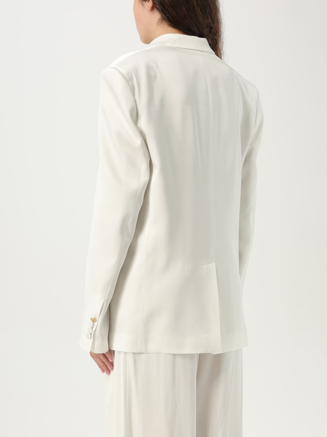 アウターその他 HEBE STUDIO Woman Blazer White H225-NLVBZ-STN OFF WHITE Hebe Studio Outlet: Blazer woman - White | Hebe Studio