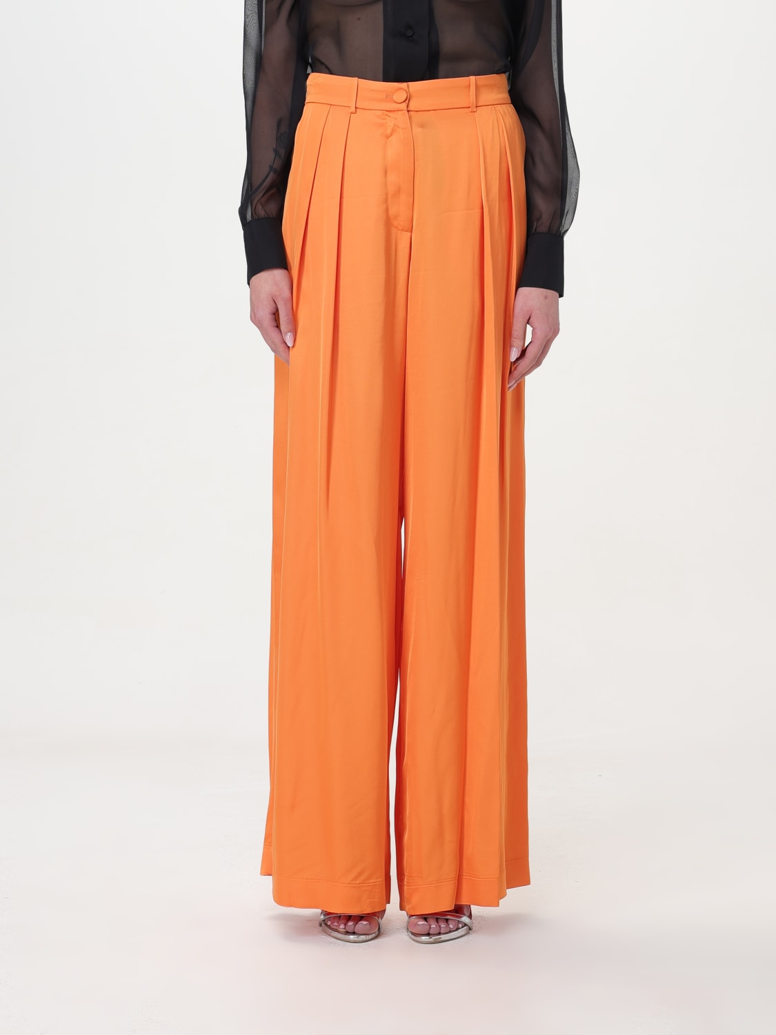 HEBE STUDIO PANTS: Pants woman Hebe Studio, Orange - Img 1