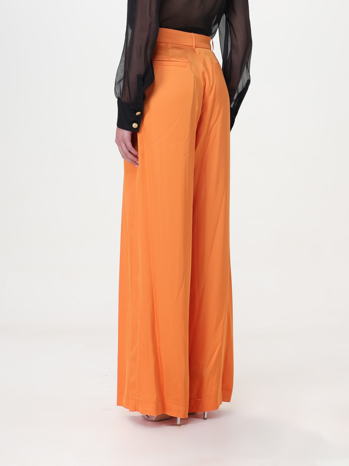 HEBE STUDIO PANTS: Pants woman Hebe Studio, Orange - Img 3