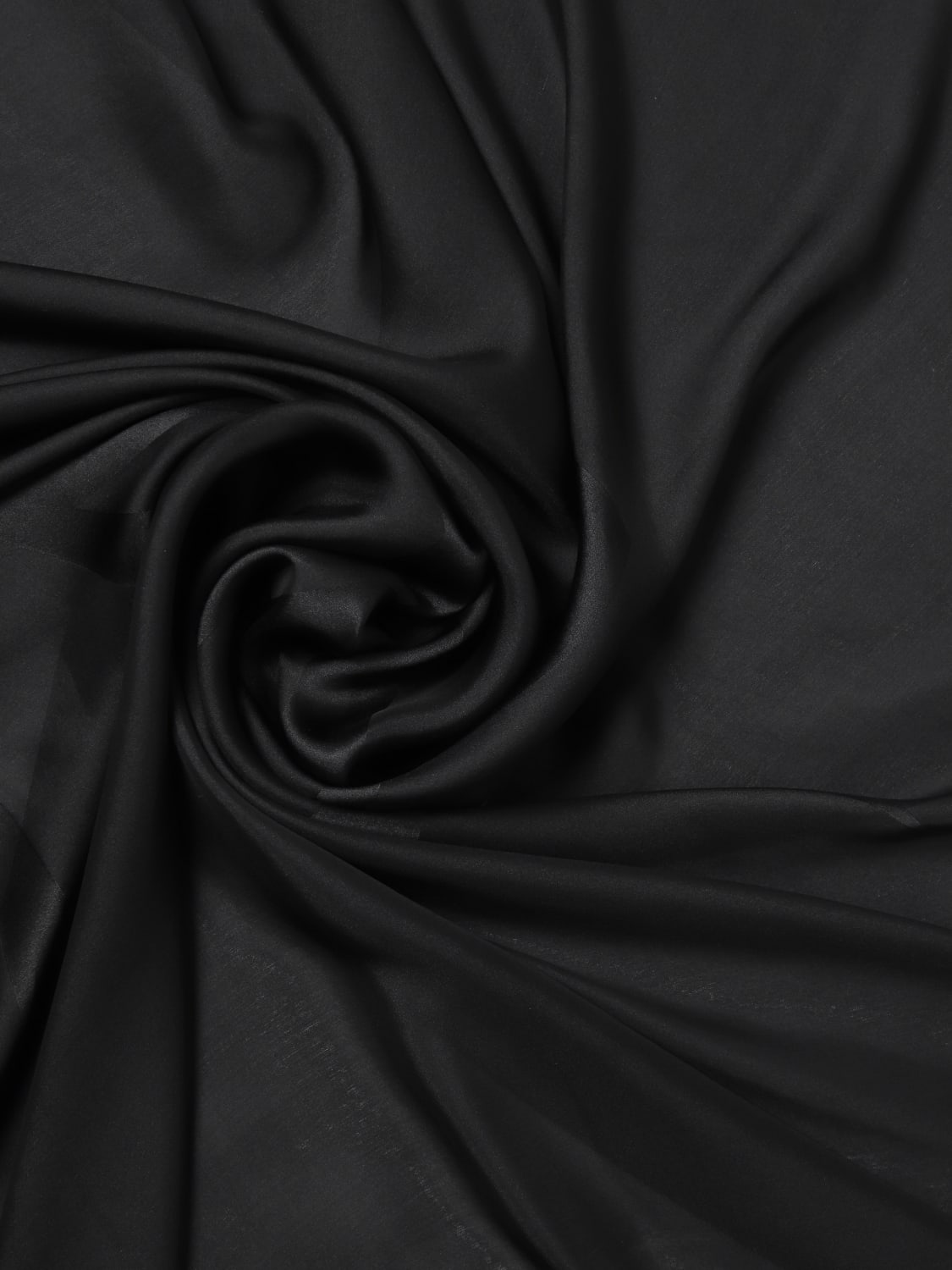 SAINT LAURENT NECK SCARF: Neck scarf woman Saint Laurent, Black - Img 3