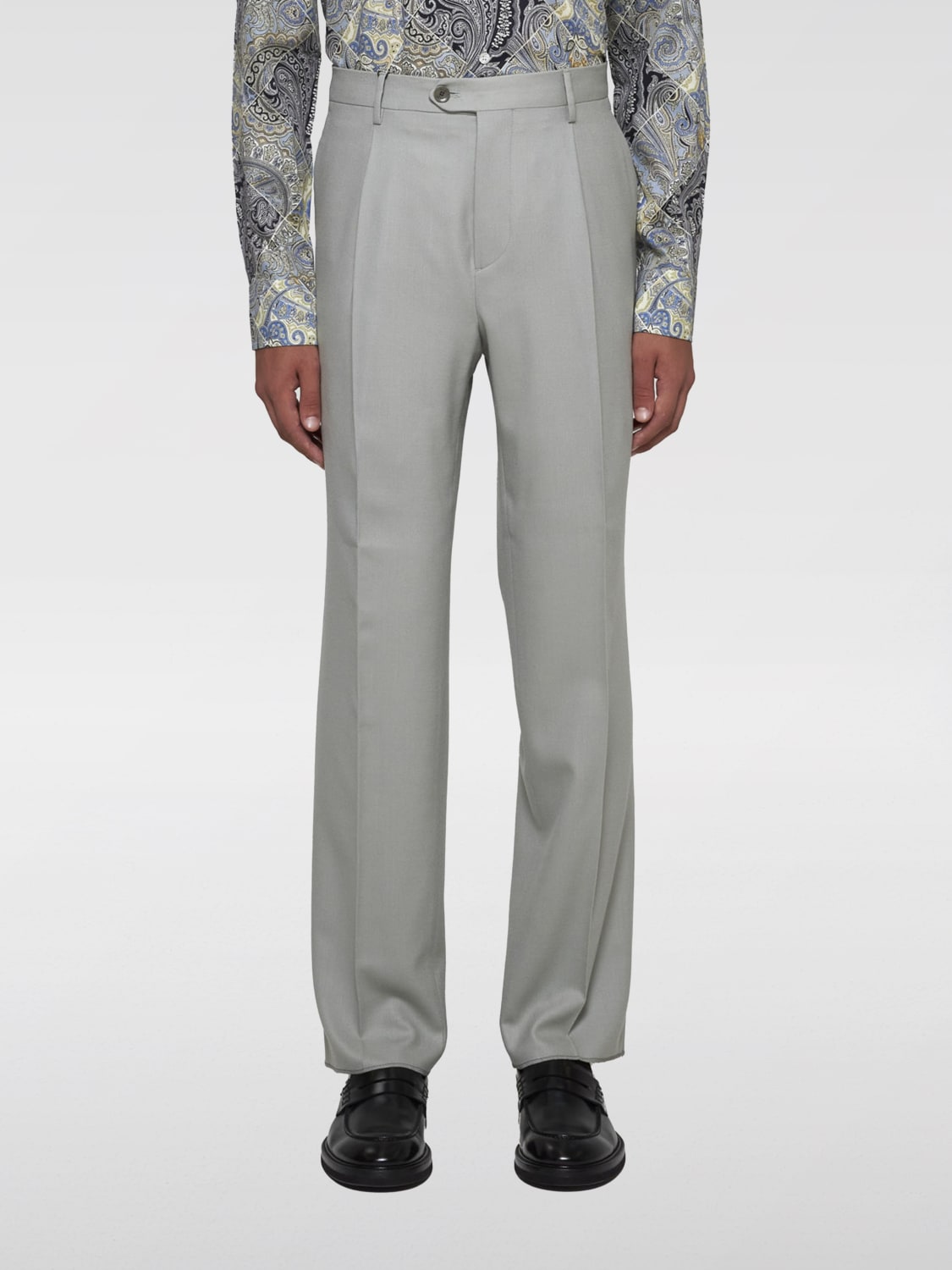 ETRO PANTS: Pants men Etro, Grey - Img 1