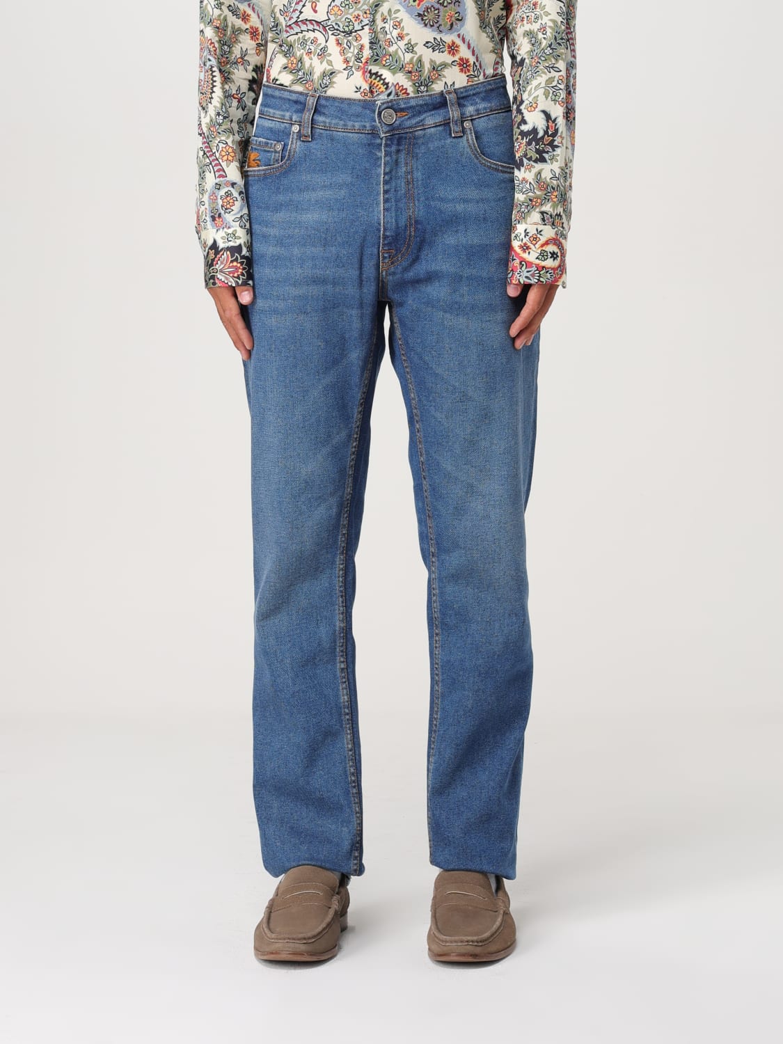 ETRO JEANS: Jeans men Etro, Denim - Img 1