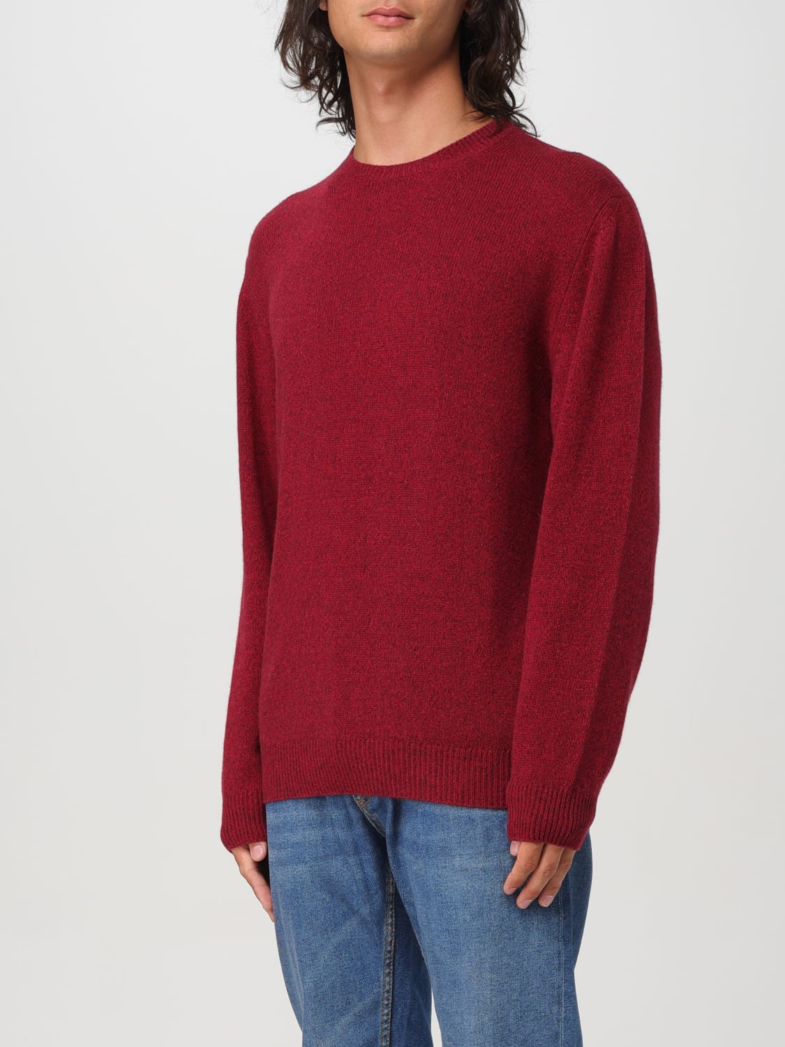 ETRO SWEATER: Sweater men Etro, Burgundy - Img 4