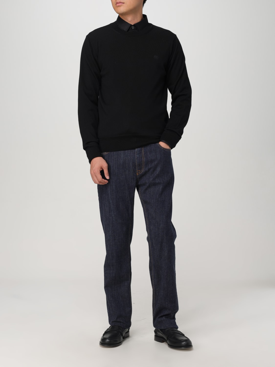 ETRO SWEATER: Sweater men Etro, Black - Img 2