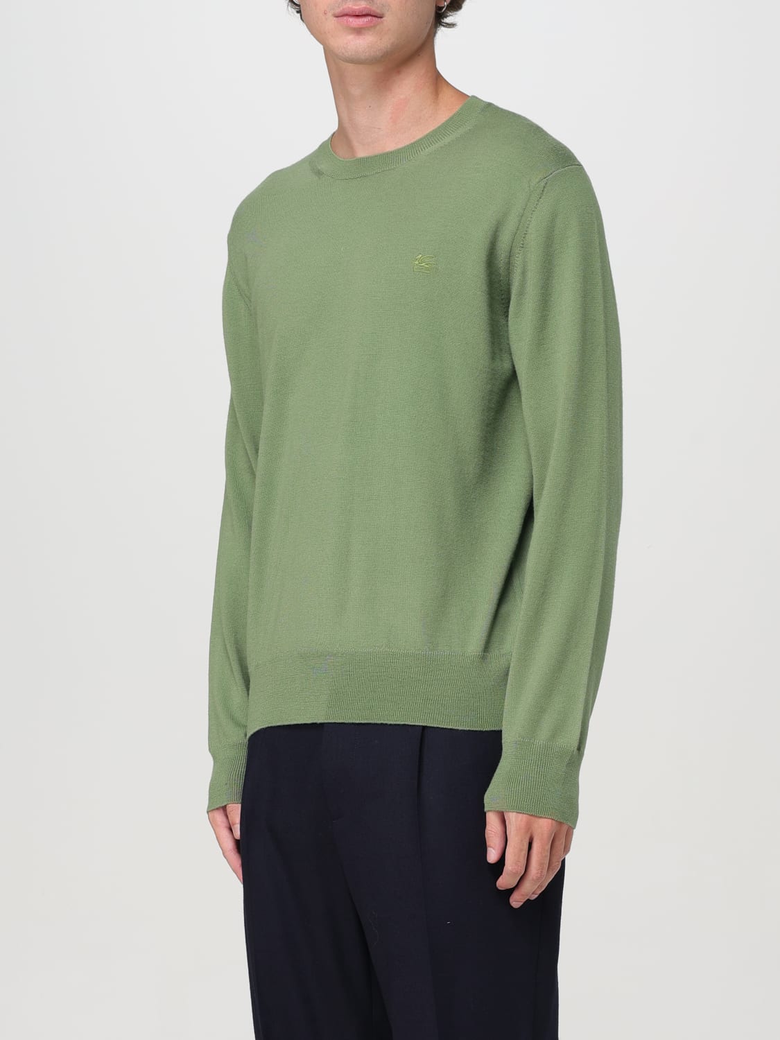 ETRO SWEATER: Sweater men Etro, Green - Img 4