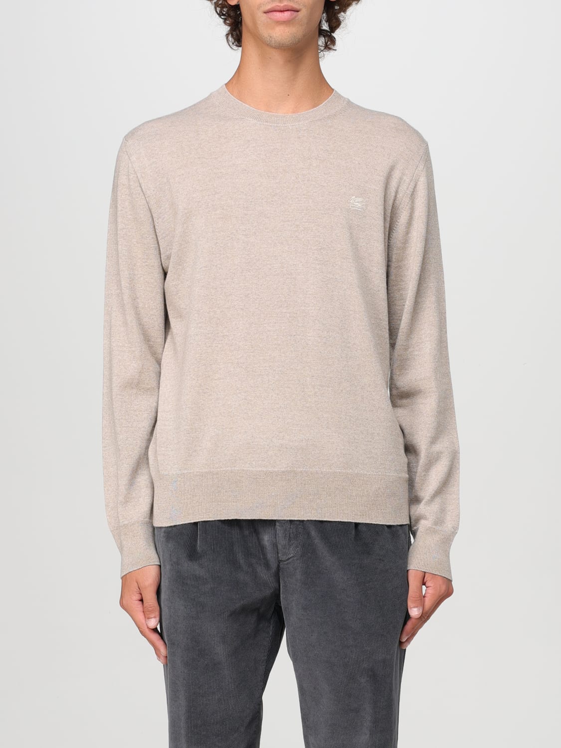 ETRO SWEATER: Sweater men Etro, Beige - Img 1