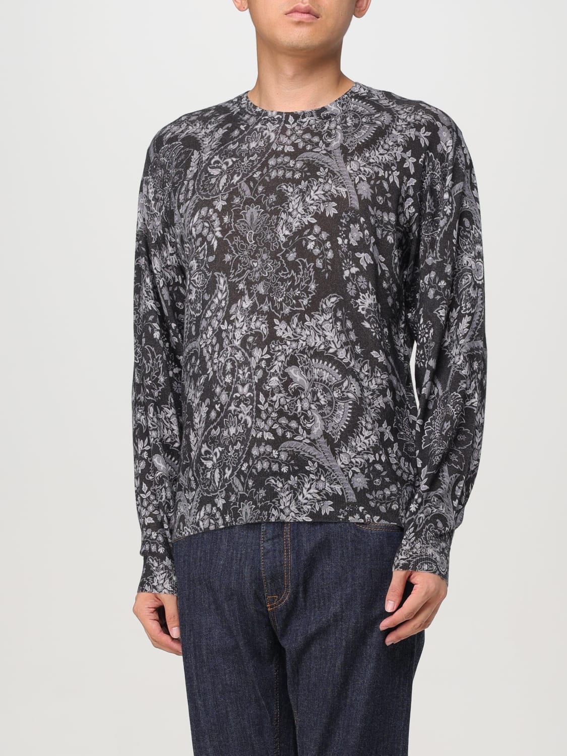 ETRO SWEATER: Sweater men Etro, Black - Img 4