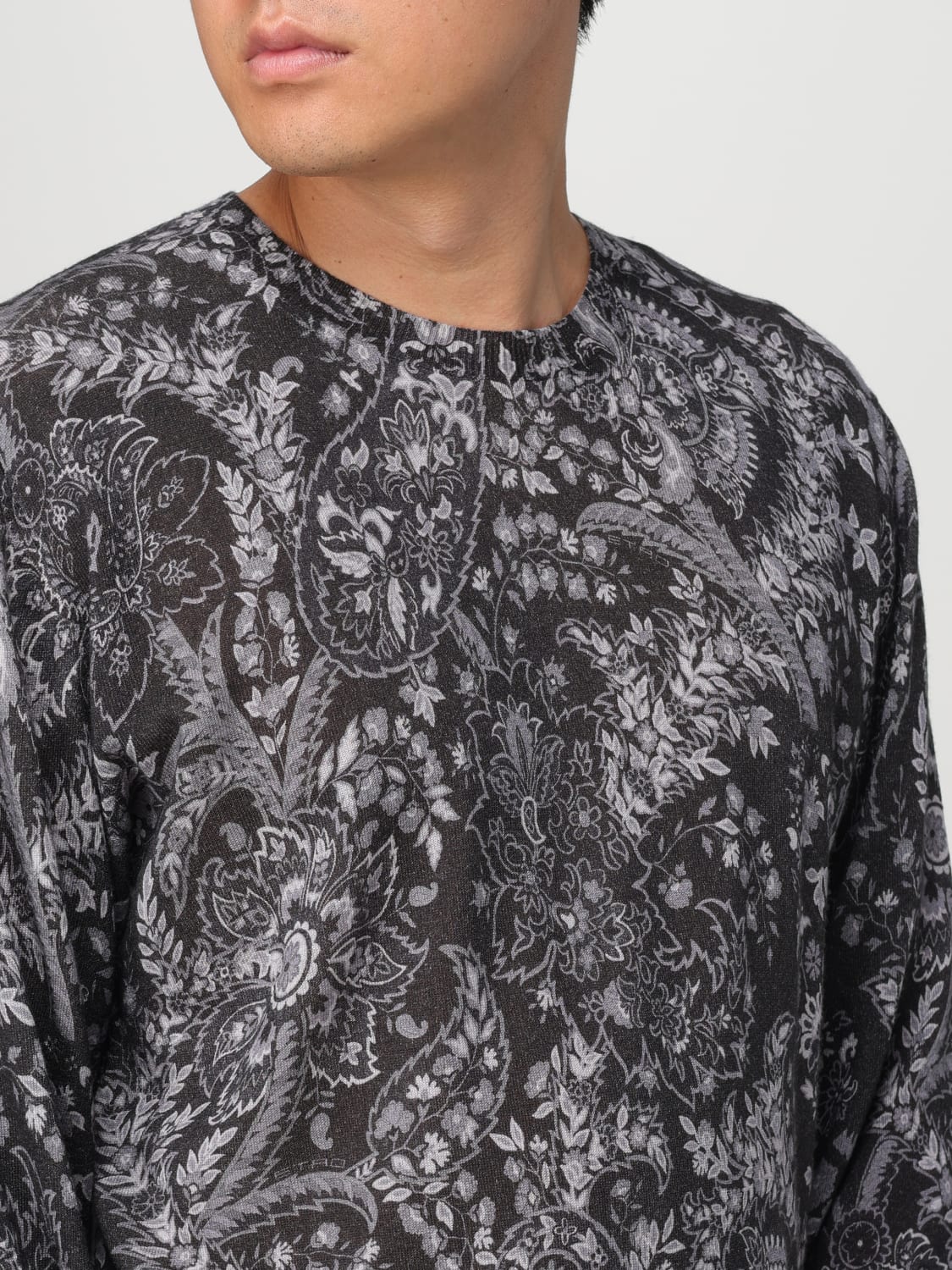 ETRO SWEATER: Sweater men Etro, Black - Img 5