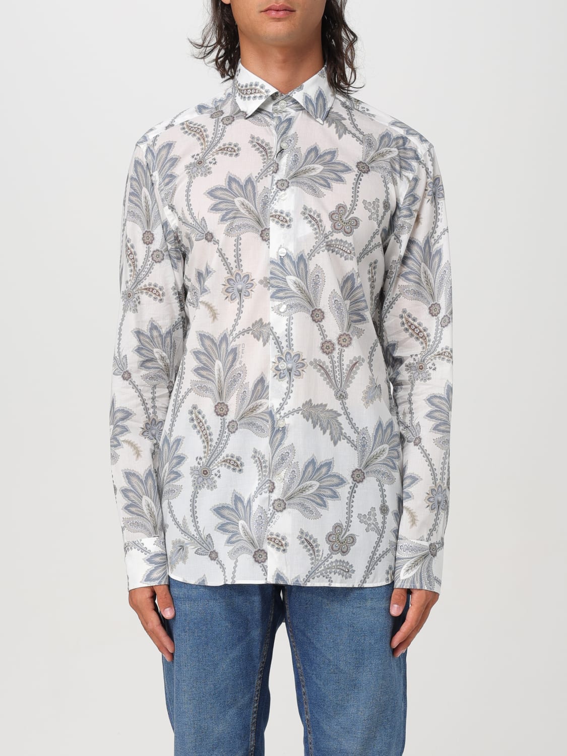 ETRO SHIRT: Shirt men Etro, White - Img 1