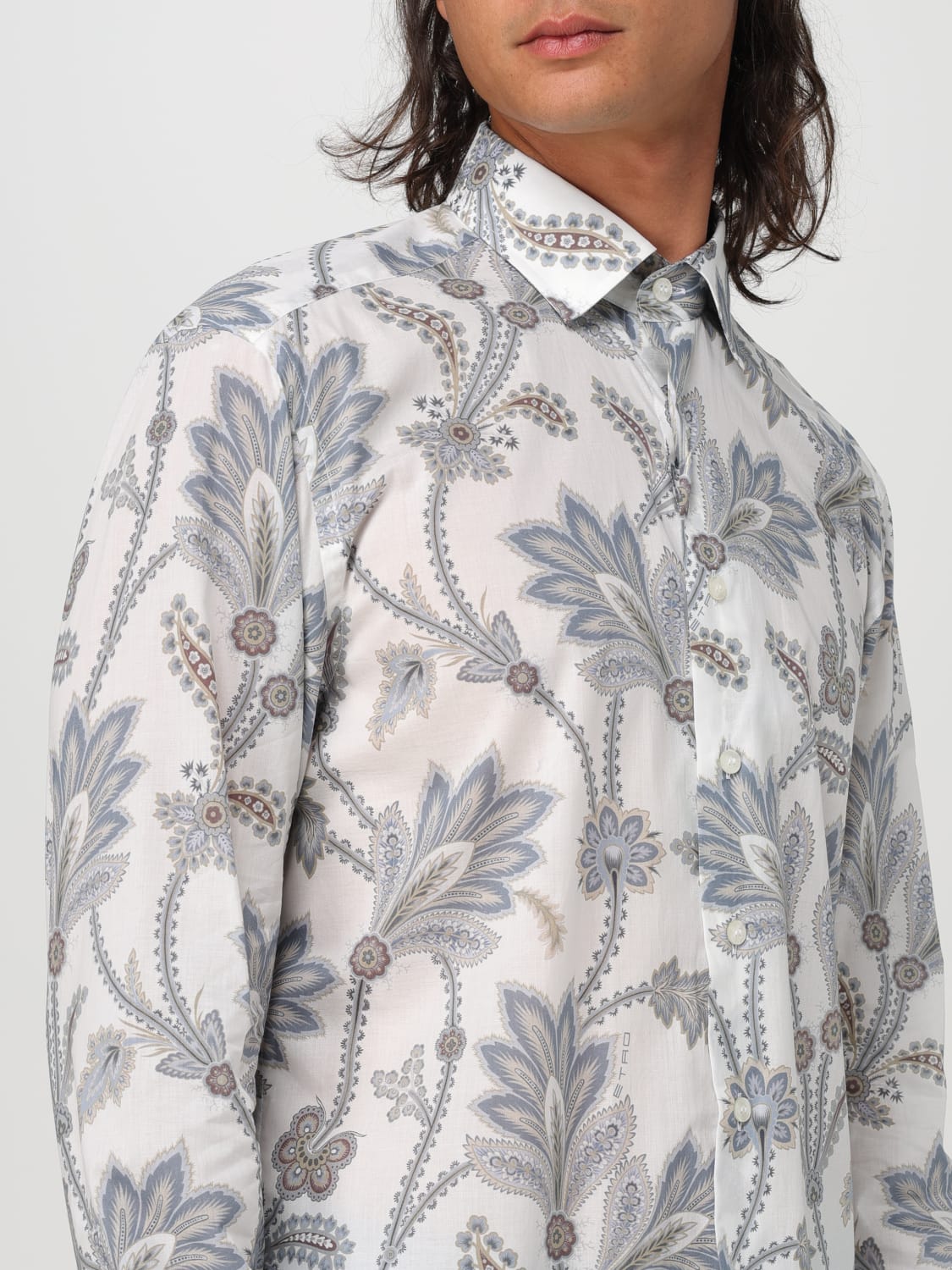 ETRO SHIRT: Shirt men Etro, White - Img 5