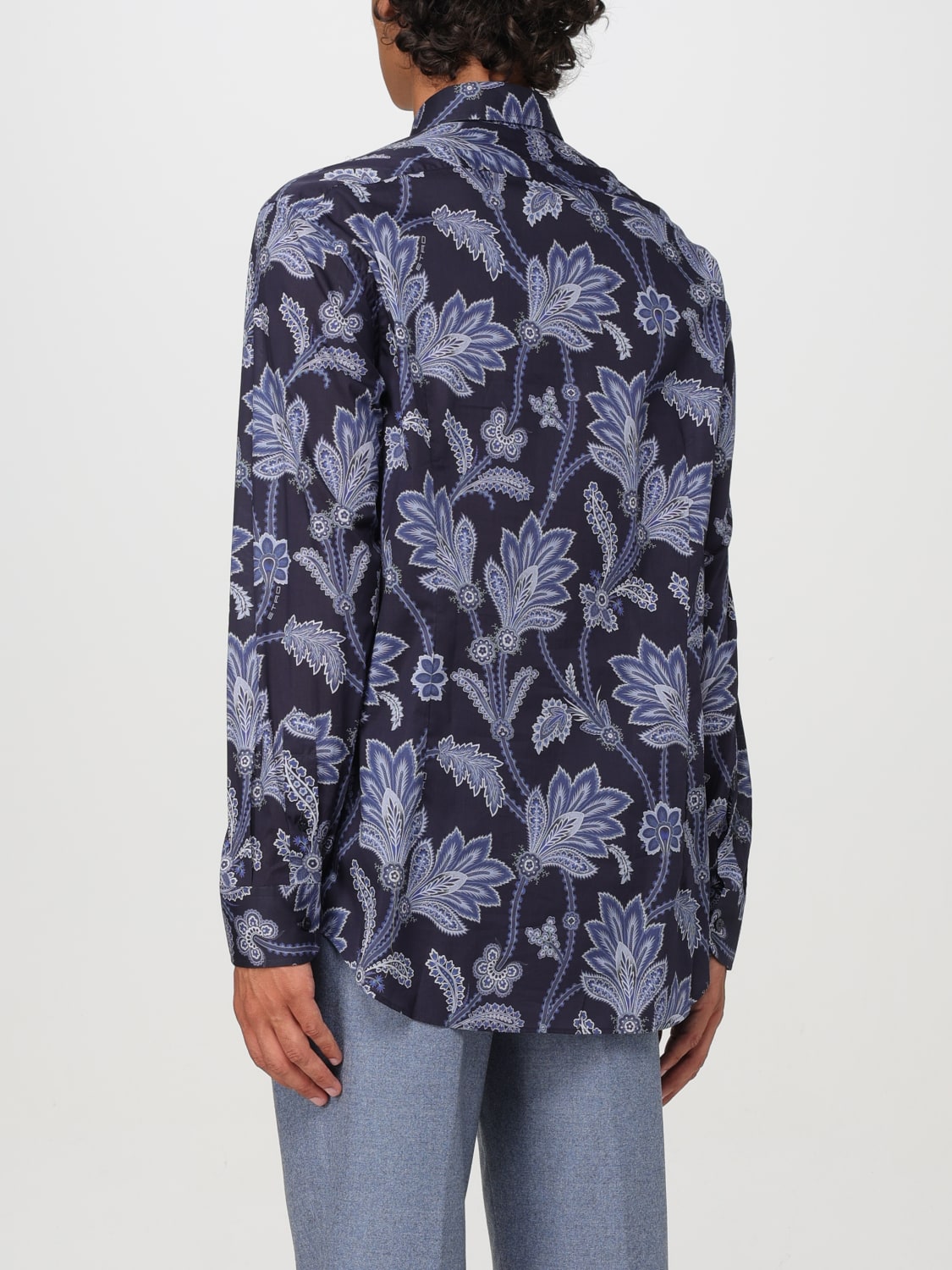 ETRO SHIRT: Shirt men Etro, Blue - Img 3