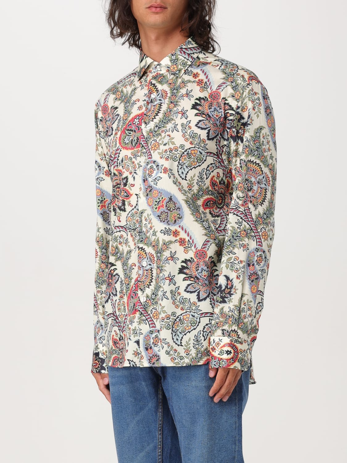 ETRO SHIRT: Shirt men Etro, White - Img 4