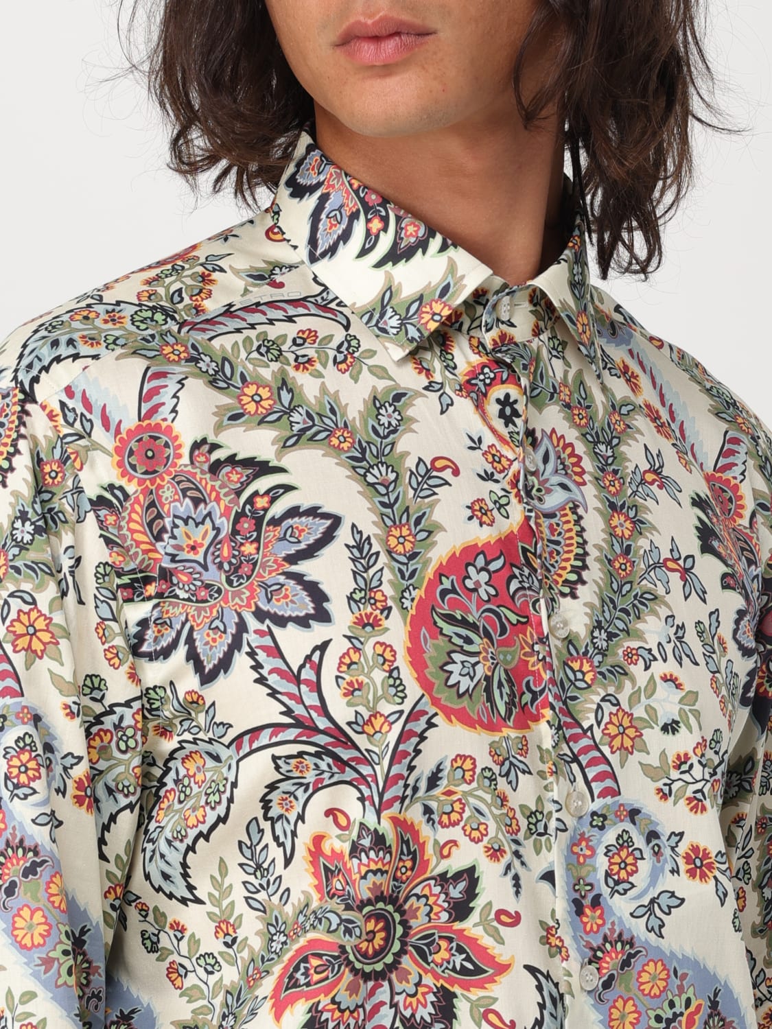 ETRO SHIRT: Shirt men Etro, White - Img 5