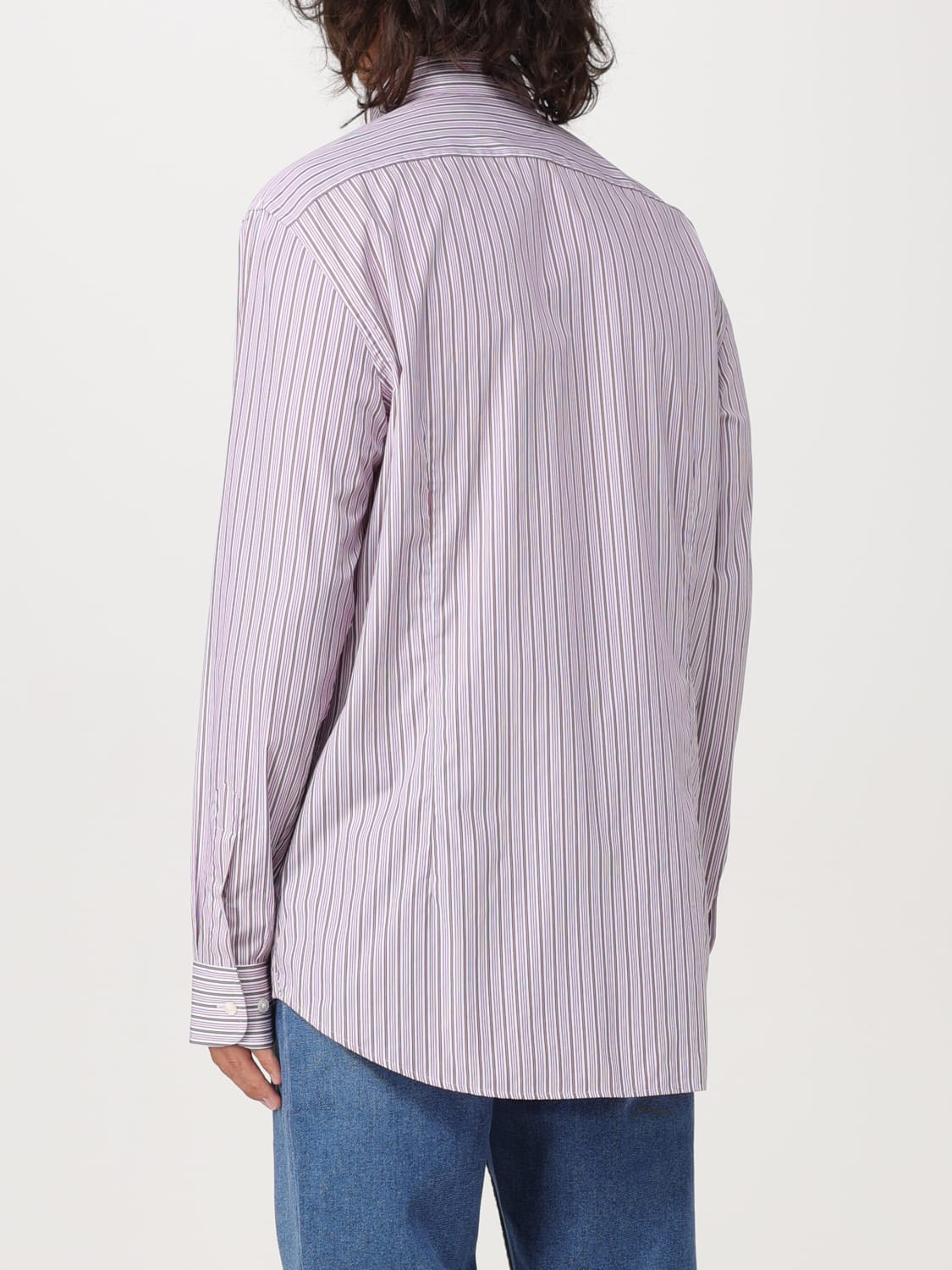 ETRO SHIRT: Shirt men Etro, Lilac - Img 3