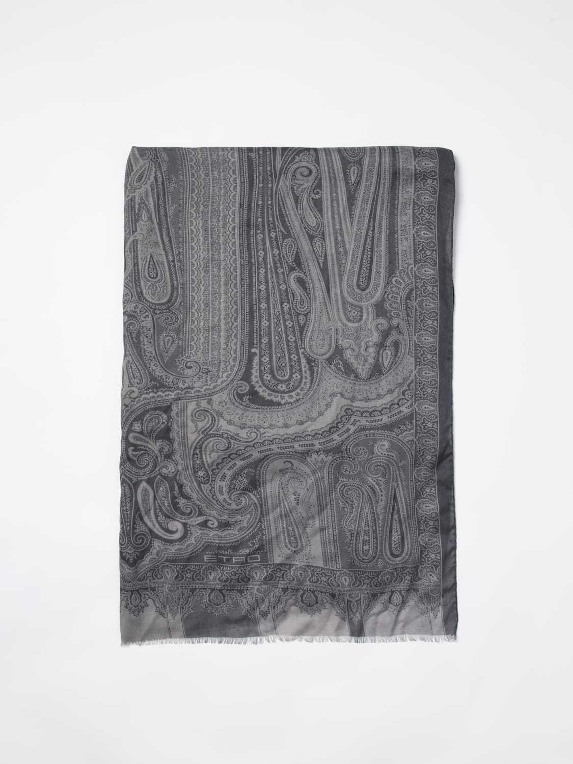 ETRO SCARF: Scarf men Etro, Grey - Img 1