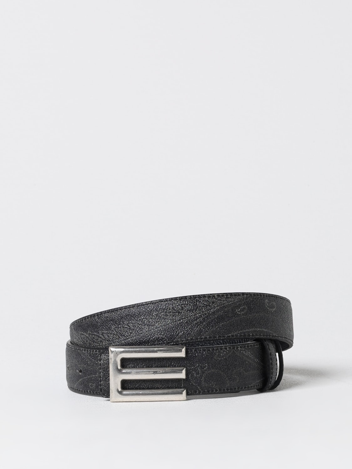 ETRO BELT: Belt men Etro, Black - Img 1