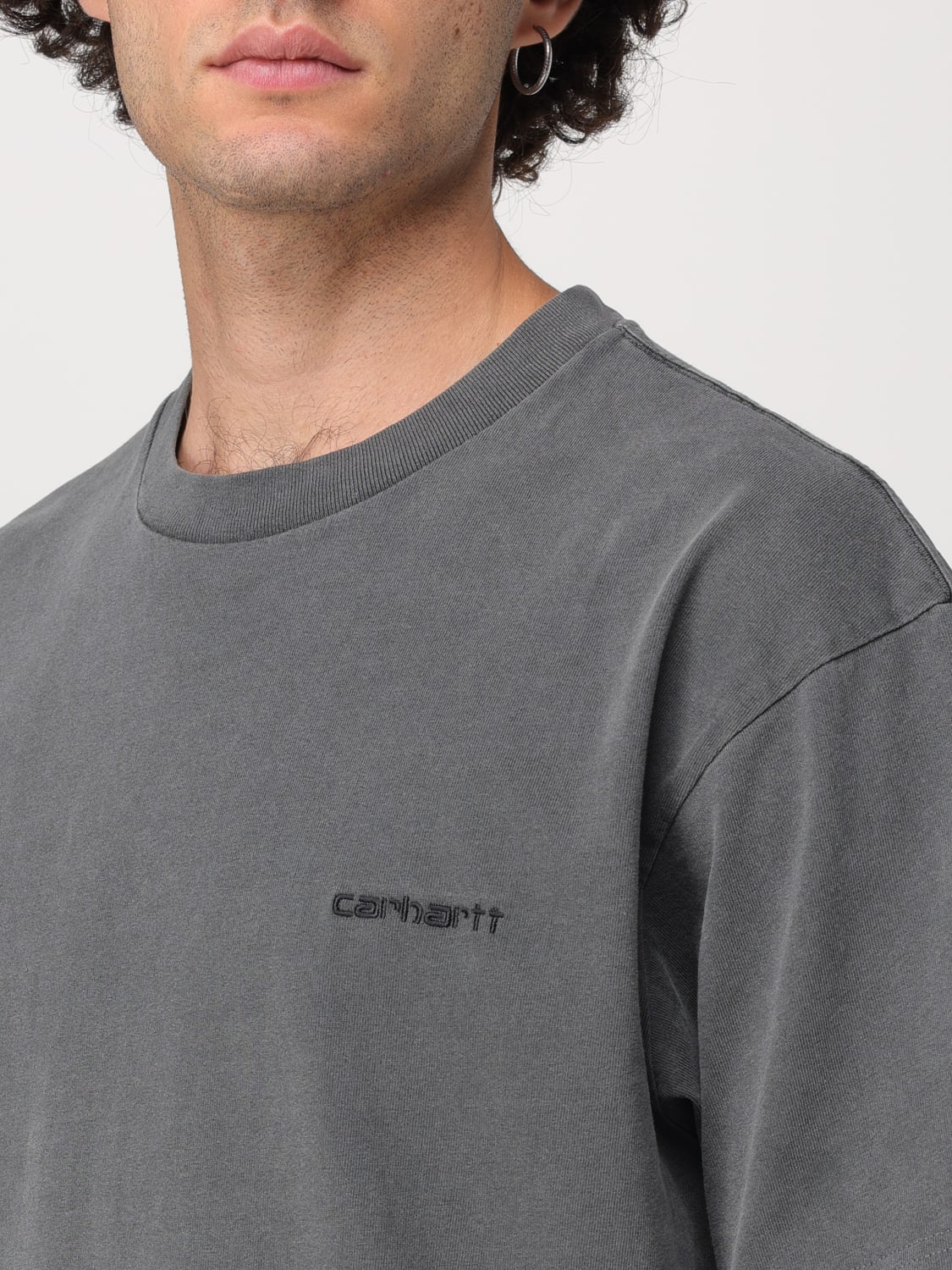 CARHARTT WIP T-SHIRT: T-shirt men Carhartt Wip, Black - Img 3