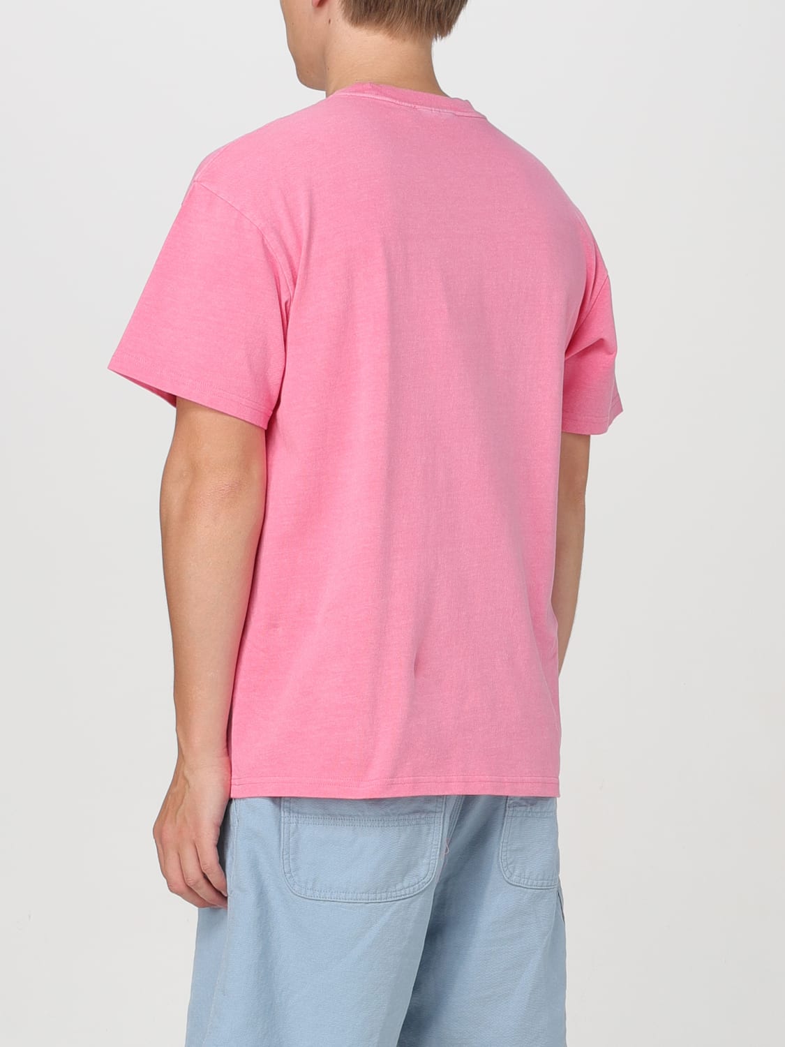 CARHARTT WIP T-SHIRT: T-shirt men Carhartt Wip, Pink - Img 3