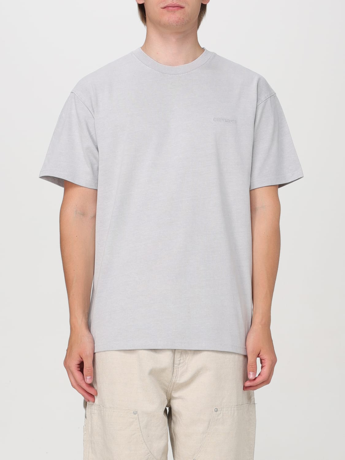 Giglio T-shirt Carhartt Wip in cotone con logo ricamato