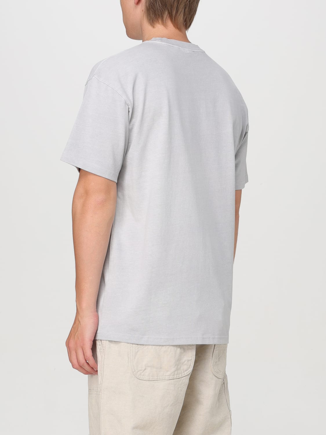 CARHARTT WIP T-SHIRT: T-shirt men Carhartt Wip, Grey - Img 3