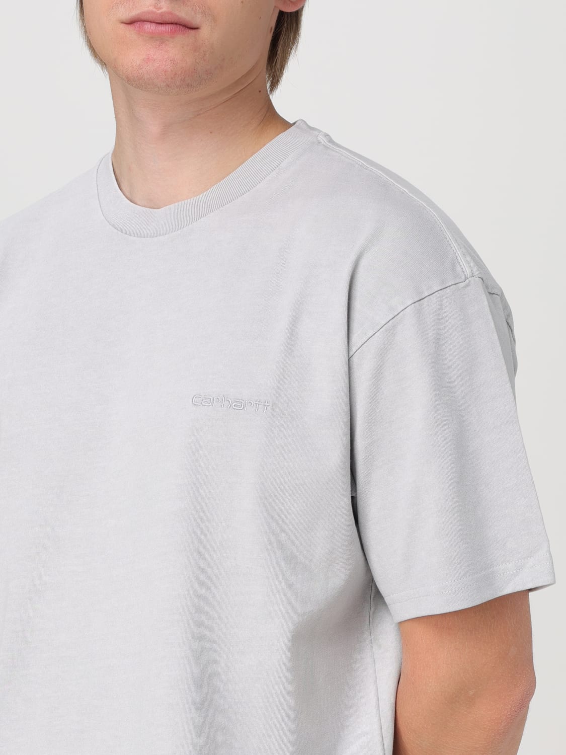 CARHARTT WIP T-SHIRT: T-shirt men Carhartt Wip, Grey - Img 4