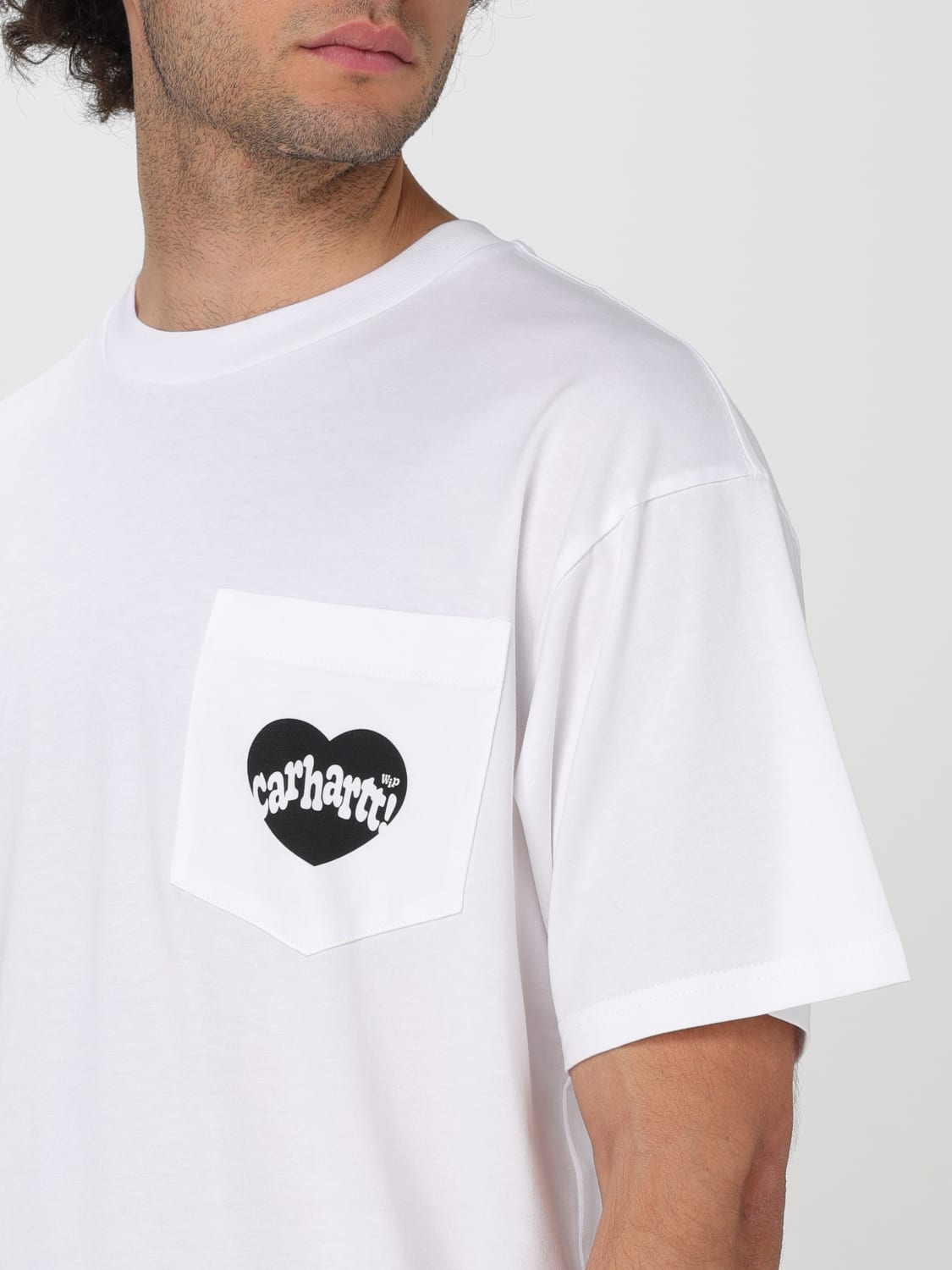 CARHARTT WIP T-SHIRT: T-shirt men Carhartt Wip, White - Img 3