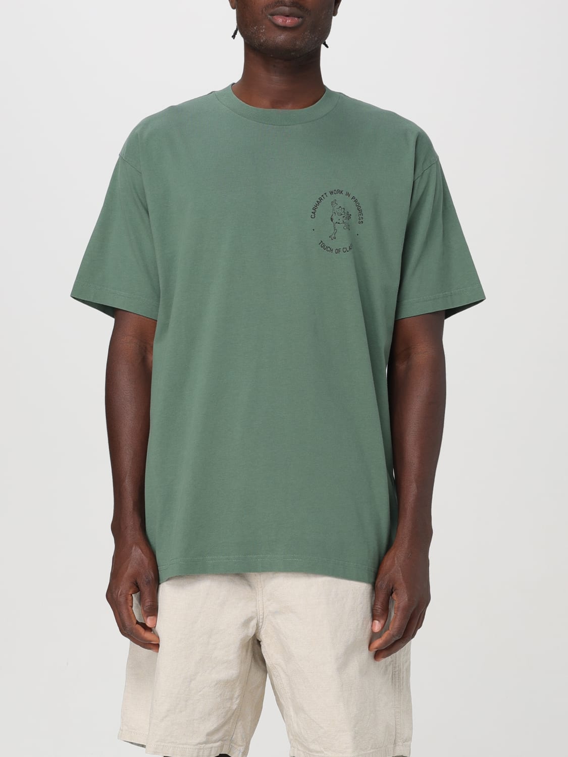 CARHARTT WIP T-SHIRT: T-shirt men Carhartt Wip, Green - Img 1