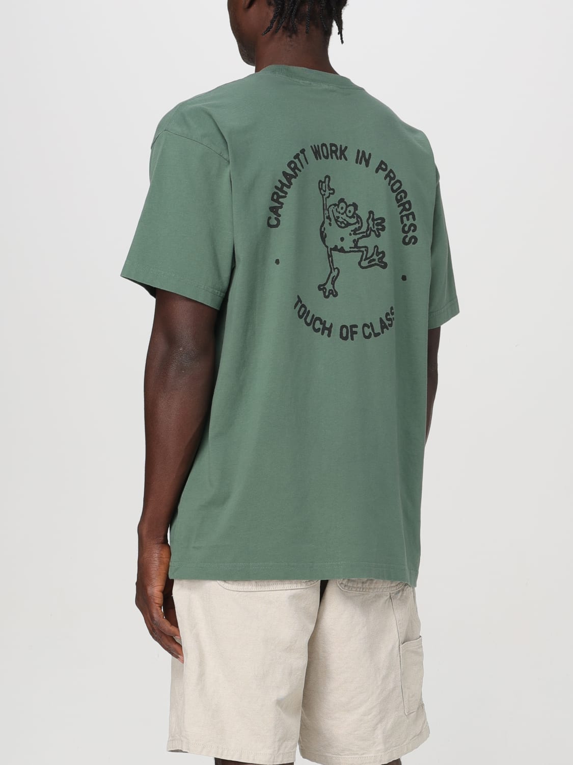 CARHARTT WIP T-SHIRT: T-shirt men Carhartt Wip, Green - Img 3