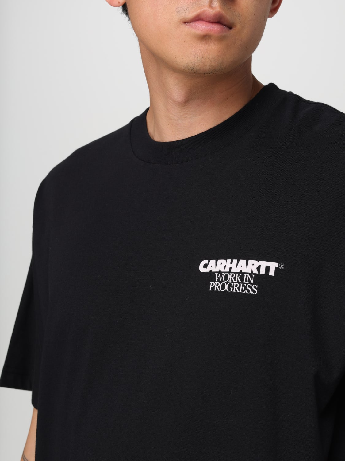 CARHARTT WIP T-SHIRT: T-shirt men Carhartt Wip, Black - Img 4