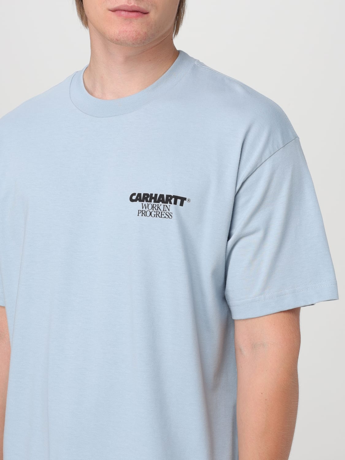 CARHARTT WIP T-SHIRT: T-shirt men Carhartt Wip, Gnawed Blue - Img 4