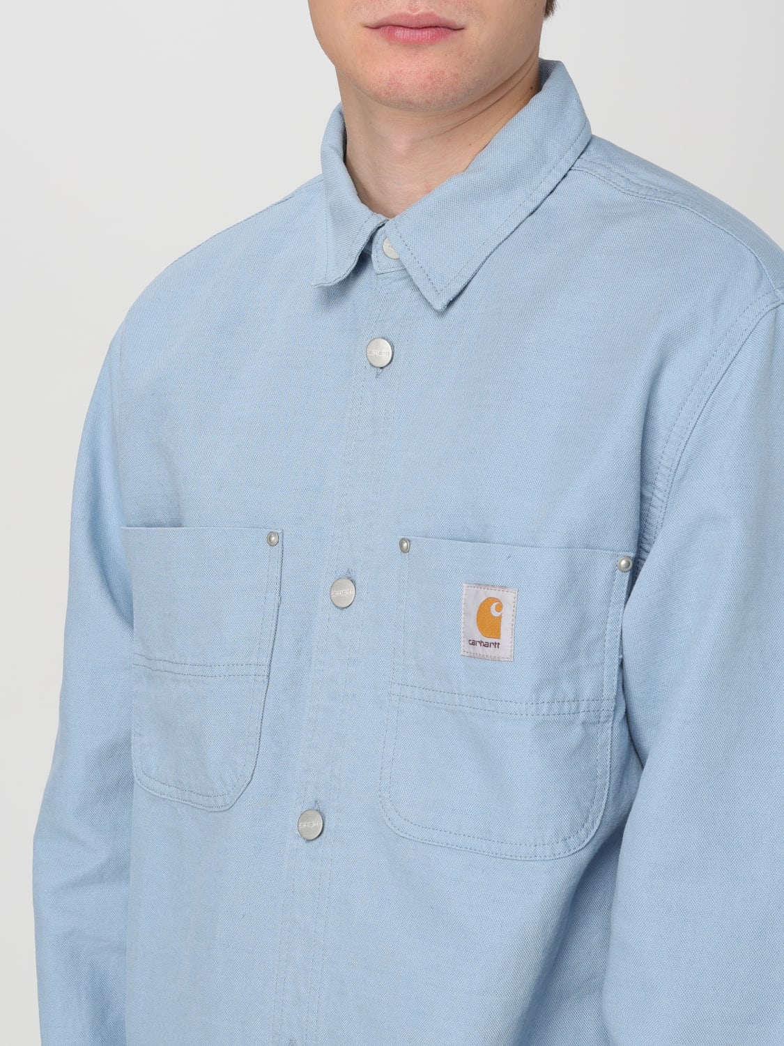 CARHARTT WIP JACKET: Jacket men Carhartt Wip, Gnawed Blue - Img 4