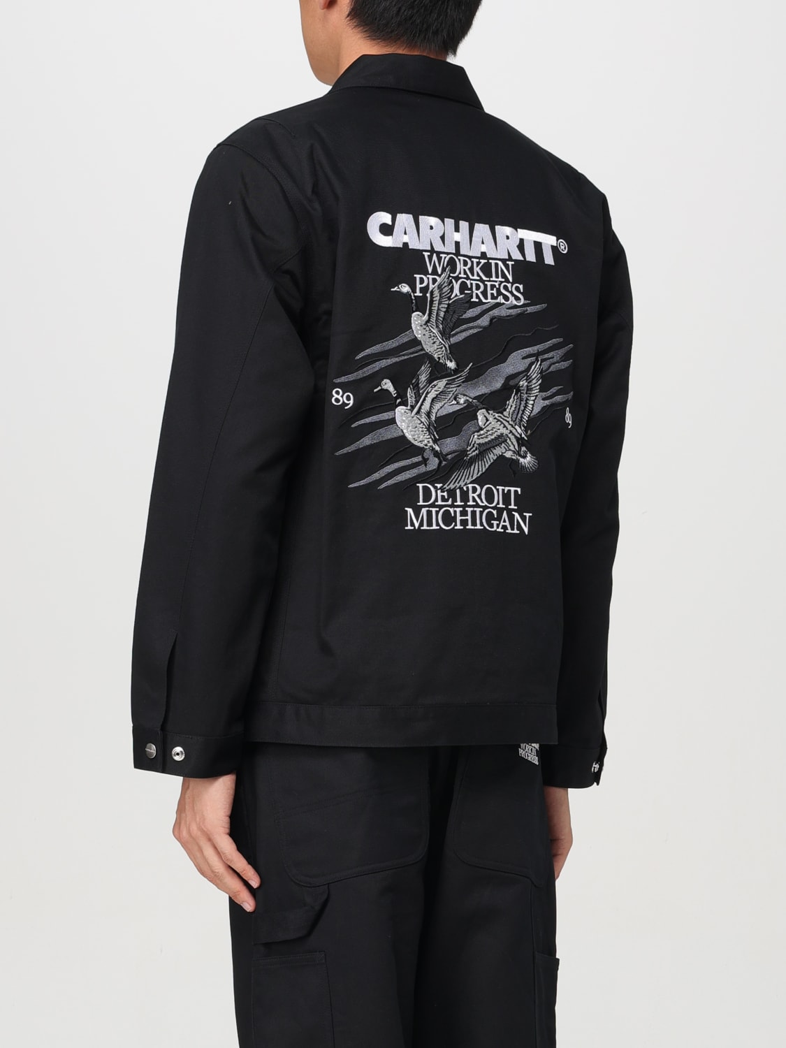 CARHARTT WIP ジャケット: ジャケット メンズ Carhartt Wip, ブラック - Img 3