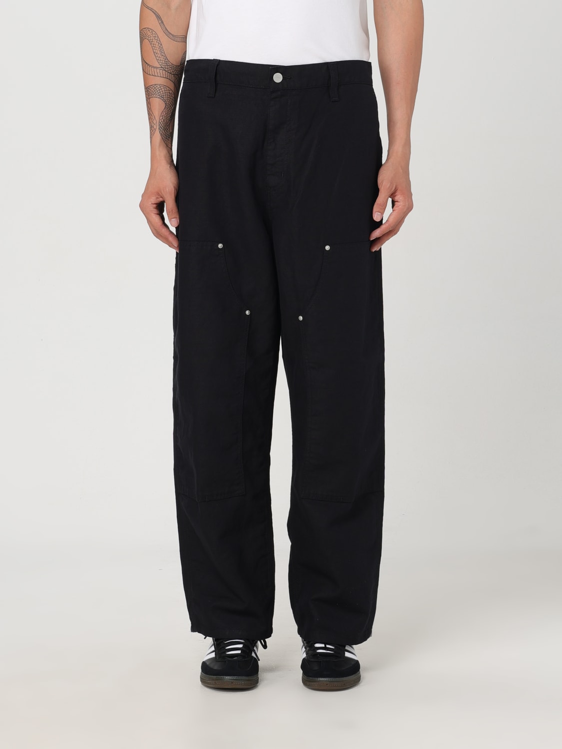 CARHARTT WIP PANTS: Pants men Carhartt Wip, Black - Img 1