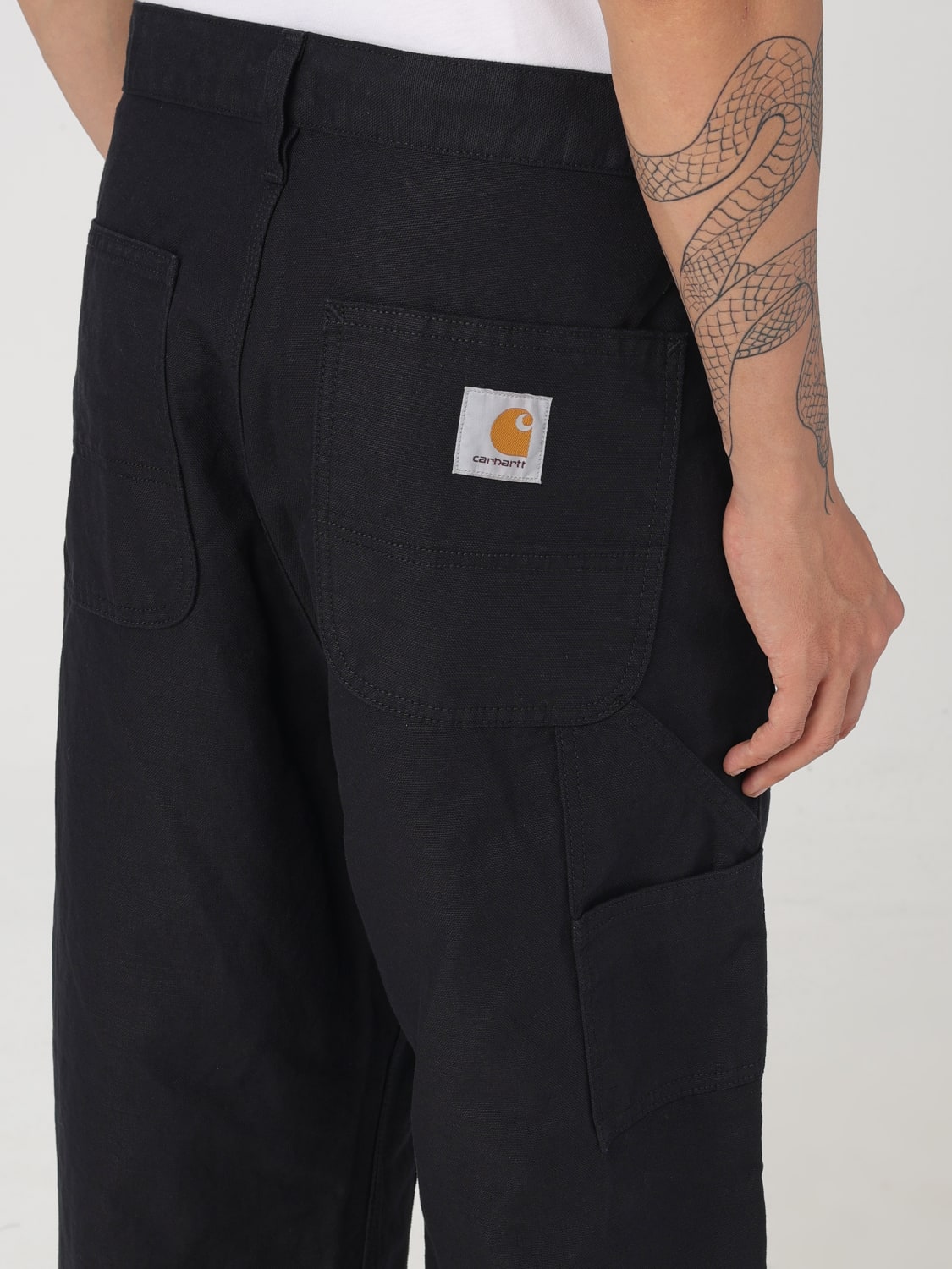 CARHARTT WIP PANTS: Pants men Carhartt Wip, Black - Img 3