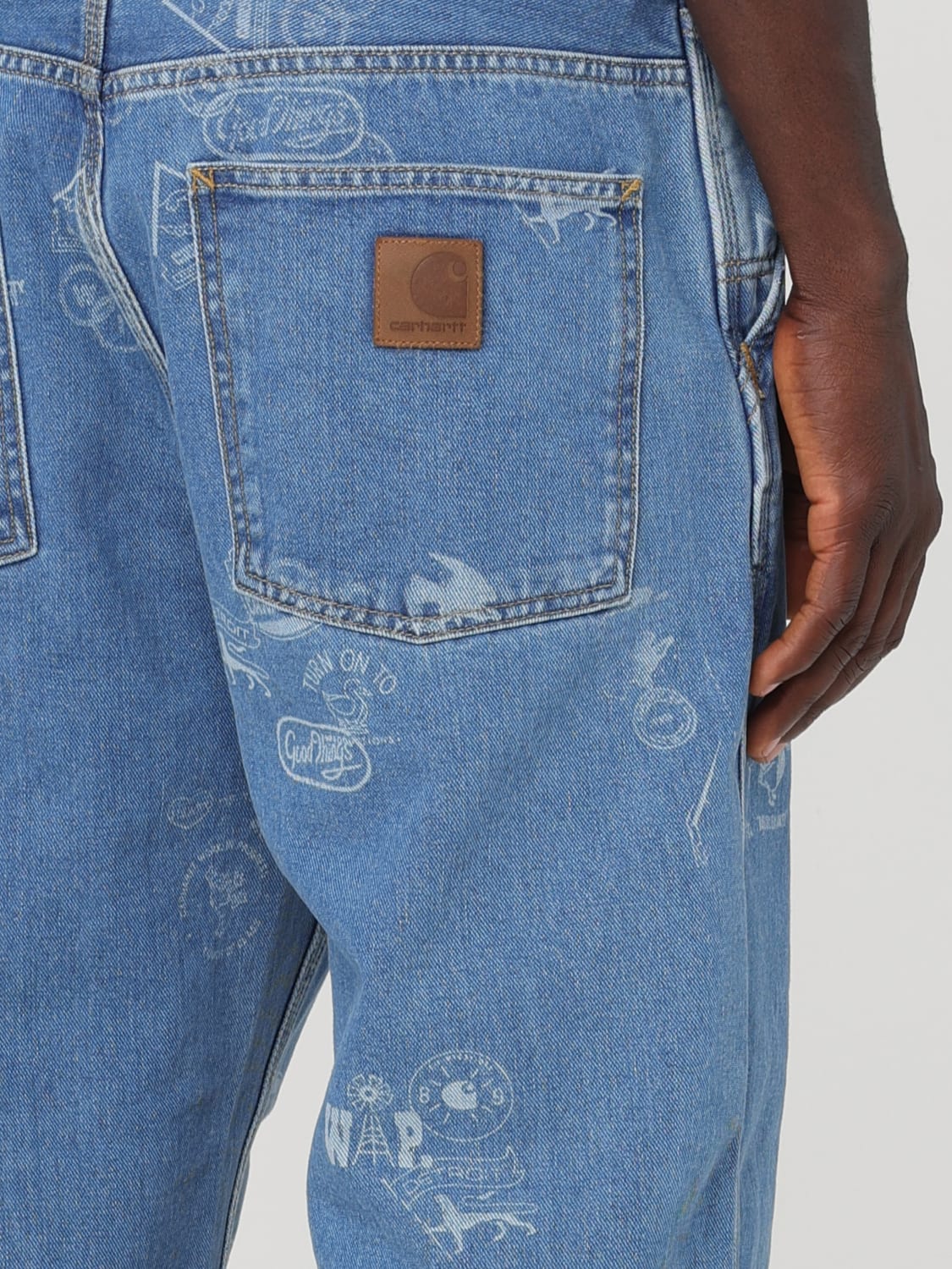 CARHARTT WIP JEANS: Jeans men Carhartt Wip, Denim - Img 4