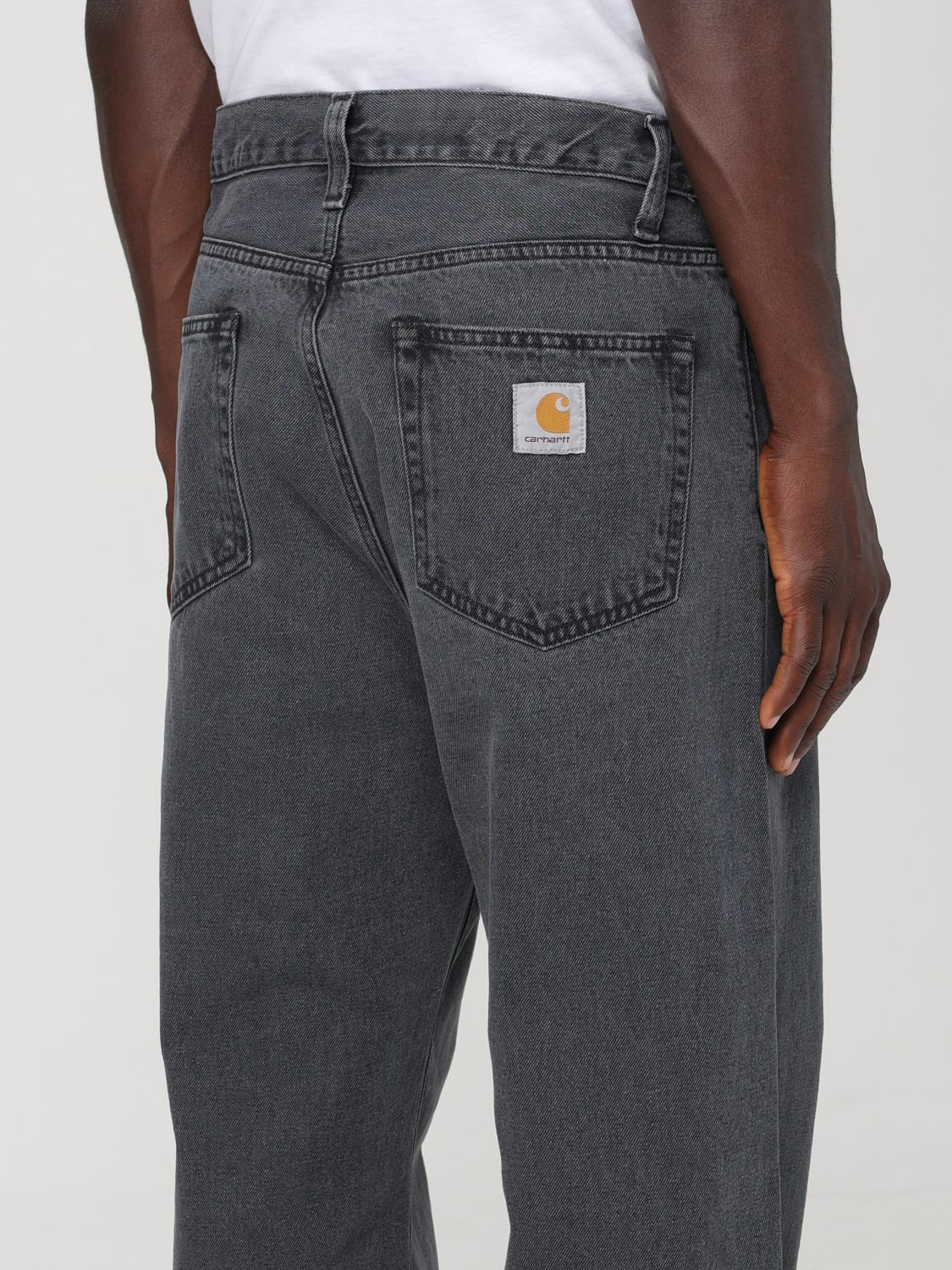 CARHARTT WIP JEANS: Jeans hombre Carhartt Wip, Negro - Img 4