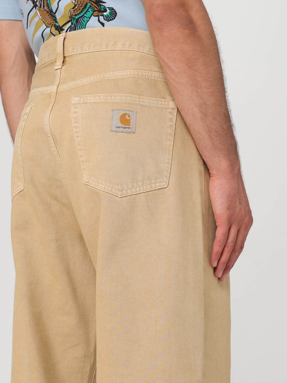 CARHARTT WIP JEANS: Jeans men Carhartt Wip, Beige - Img 4