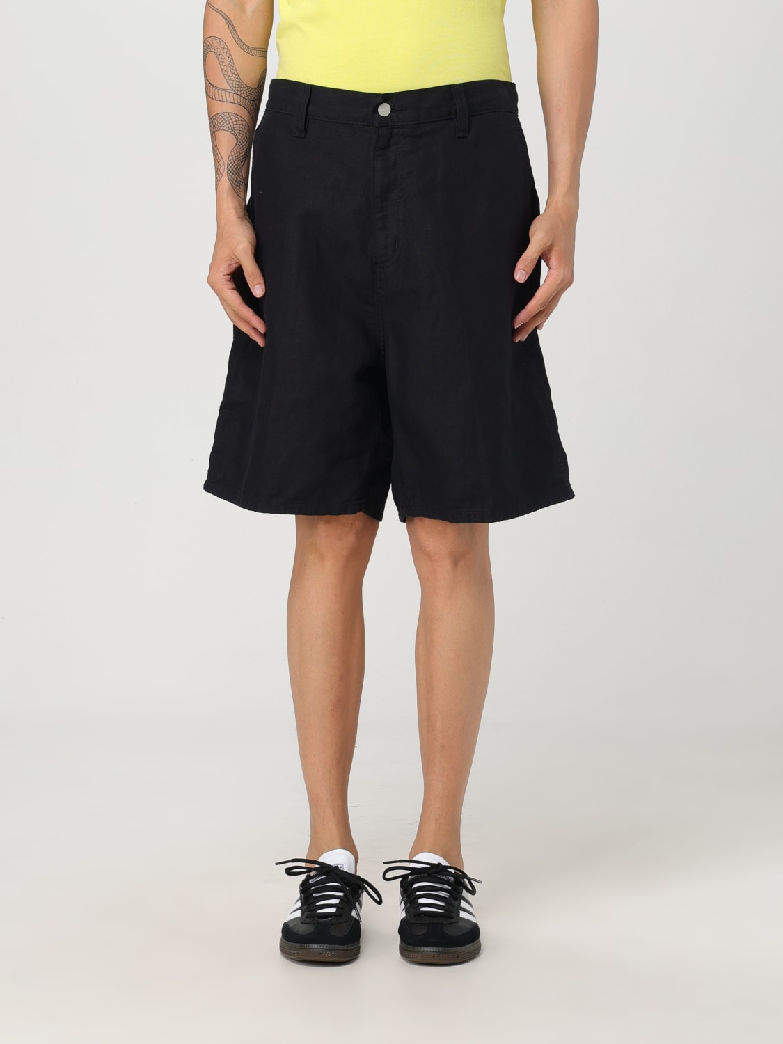 CARHARTT WIP SHORT: Short men Carhartt Wip, Black - Img 1