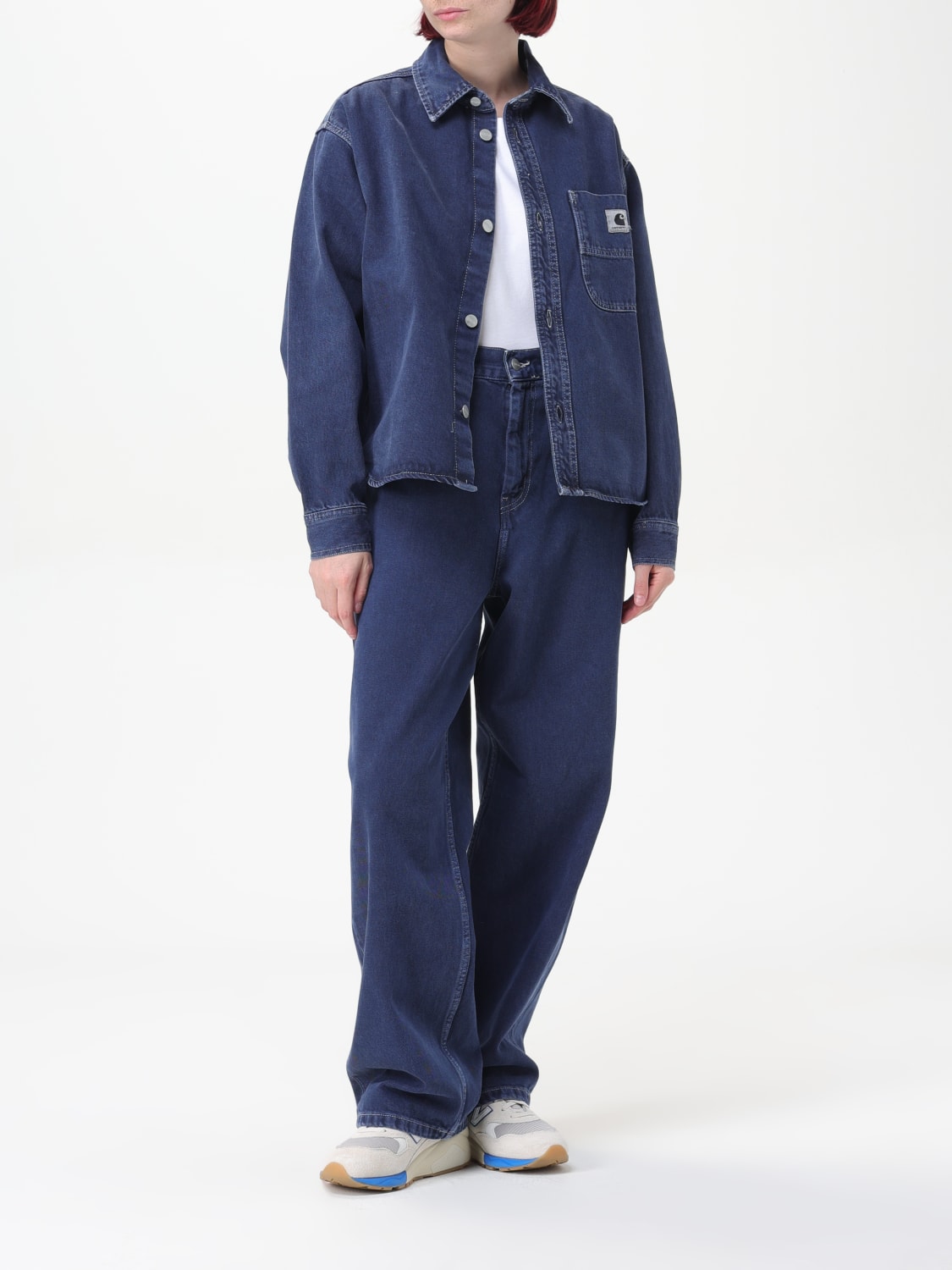 CARHARTT WIP JACKET: Jacket woman Carhartt Wip, Blue - Img 2